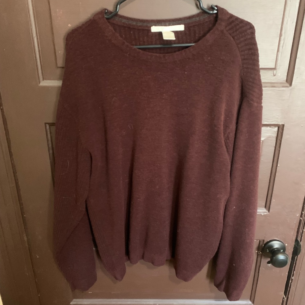 Burgundy Crewneck
